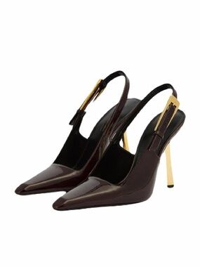 NWT YIYA Pointed Toe Slingback Heels Size 6.5